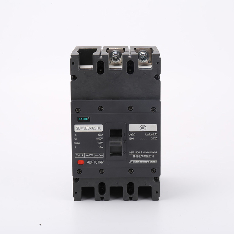 MCCB điện áp cao 320A DC 2P 3P