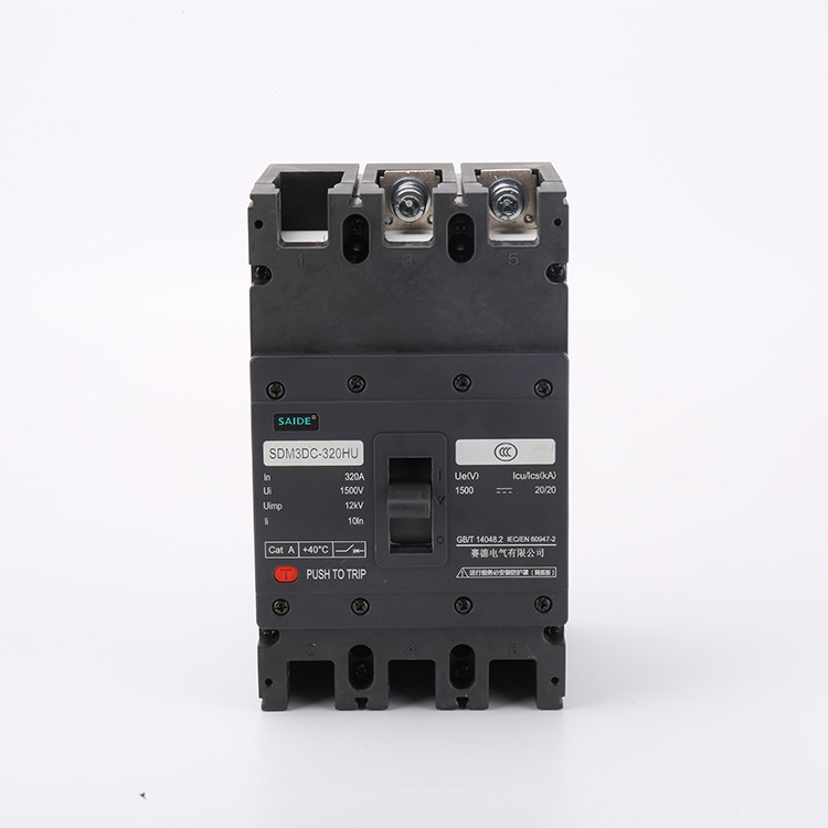 320A Năng lượng mới DC Mccb 2P 3P