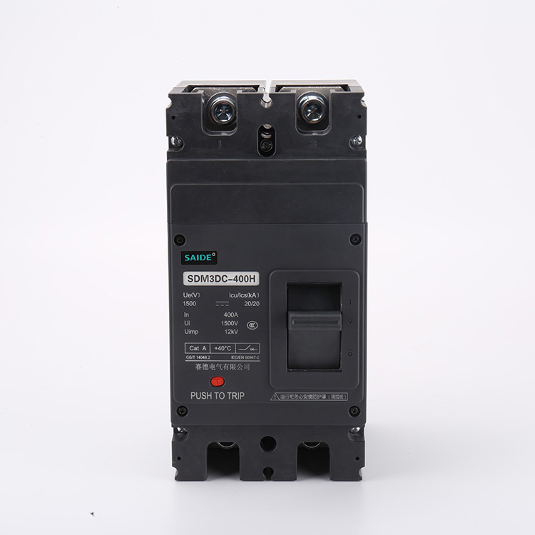 400A Năng lượng mới AC DC Mccb 2P 3P